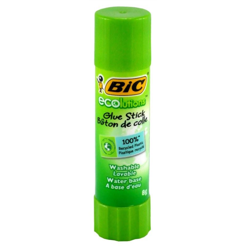 Glue Stick Ecolutions Bic Plastic 8 G Green 1 Piece