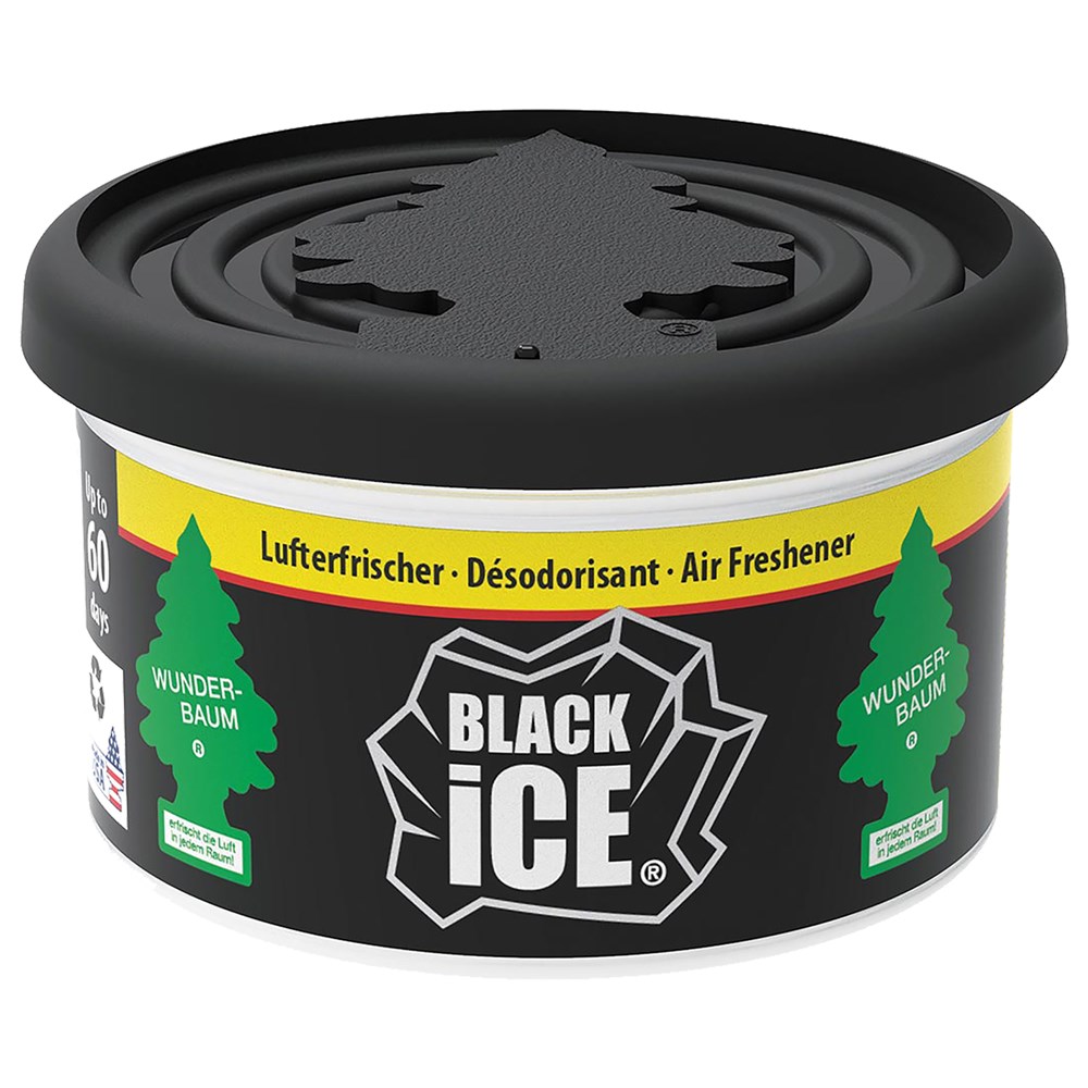 Air Freshener WUNDERBAUM FIBER CAN BLACK ICE