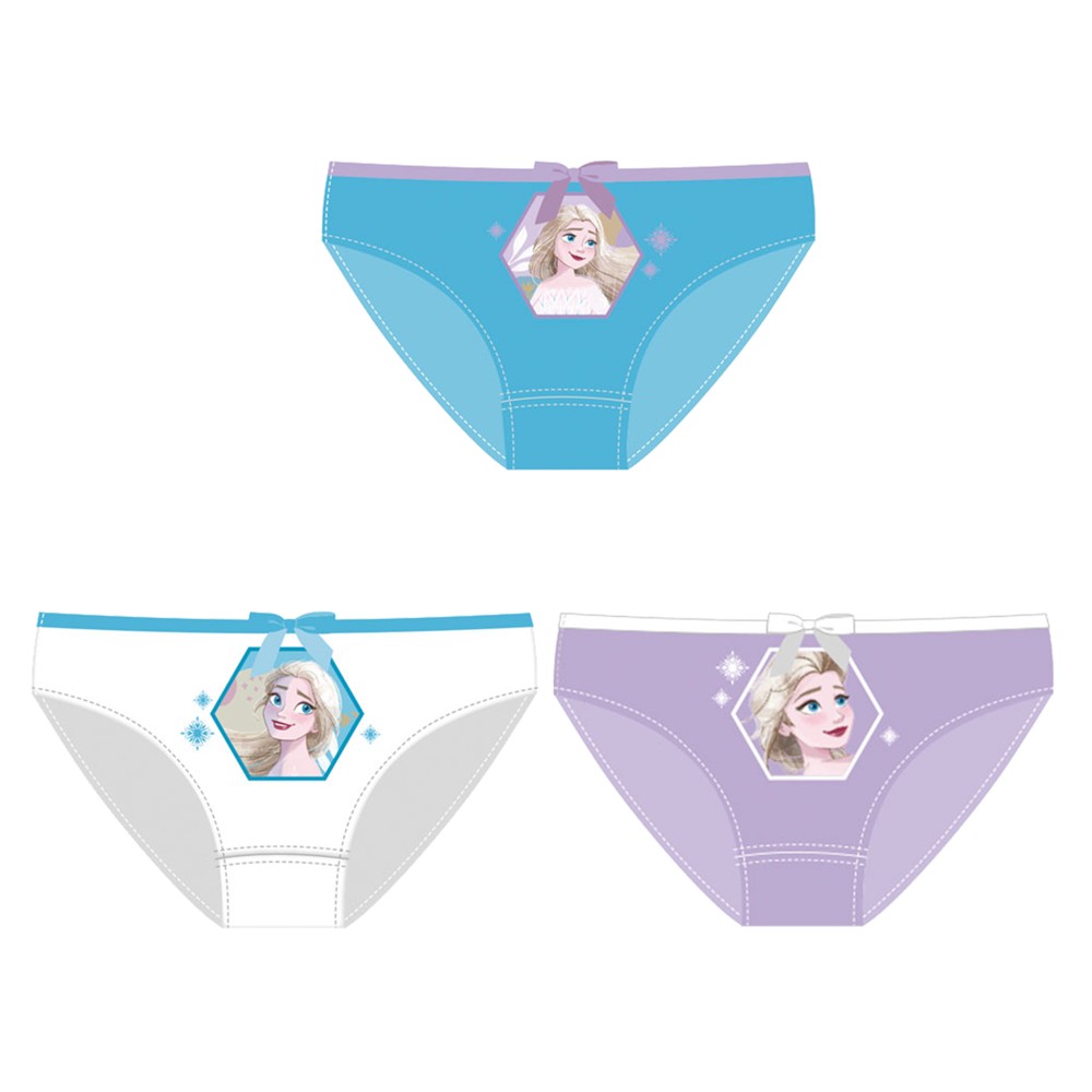 Children's underwear set, Disney, Frozen, 2/4, mixed, 3 piec