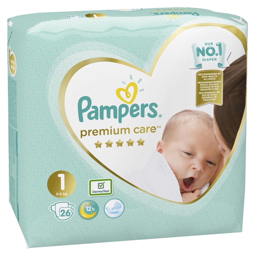 Diapers for babies with a body weight of 2-5 kg, Pampers Pre