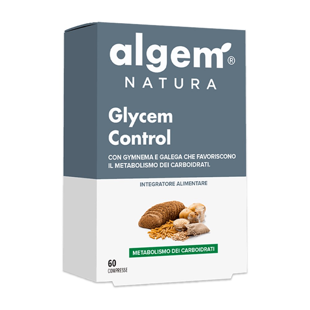 Nutritional supplement, Algem Natura Glycem Control, 60 caps