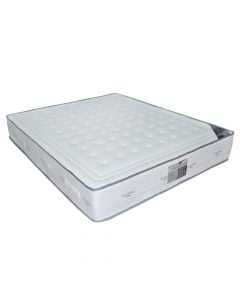 Mattress, double, flexible filling, density 30, cotton, white, 160x190xH28 cm