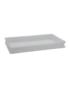 Professional  dough storage, plastic, white, 60x40xH7