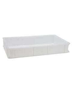 Professional dough storage, plastic, white, 60x40xH10