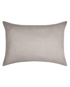 Cushion cover, Eden, cotton, light grey, 50x80 cm