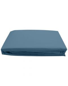 Bedlinen set, single, microfibre, blue, 160x240 cm; 90x200+30cm; 50x80+10 cm (x1)