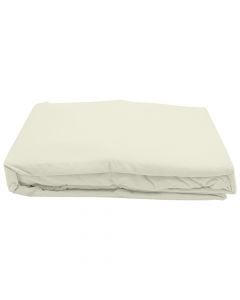 Bedlinen set, double, microfibre, beige, 240x260 cm; 160x200+30 cm; 50x80+10 cm (x2)