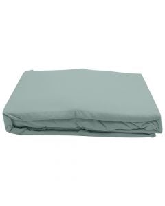 Bedlinen set, double, microfibre, dark grey, 240x260 cm; 160x200+30 cm; 50x80+10 cm (x2)