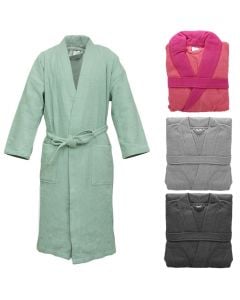 Bathrobe, cotton, mix, size M-XL