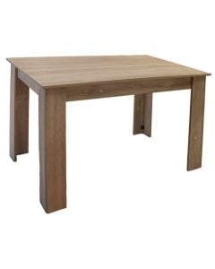 Dining table, melamine, sonoma, 110x75xH74 cm