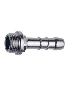 Coupling for gas pipe (LPG), reduced with pipette, zinc/magnesium, Mx10mm