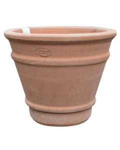 Flower pot, round, Monachou, ceramic, terracota, Ø35 xH30 cm