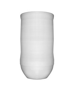 Vazo lulesh, qeramike, e bardhë, Ø100 cm