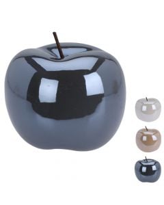 Decorative object, Apple, ceramic, assorted