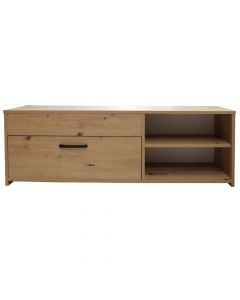 TV Unit, Dina, melamine, artisan, 120x32x42 cm