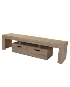 TV stand, melamine, sonoma, 180x40xH45 cm