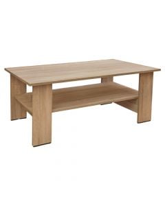 Coffee table, melamine, sonoma, 100x55xH41 cm