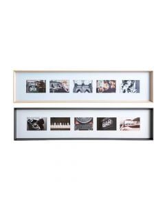 Photo frame, Axel, 5 photos, mdf/glass, assorted,  97x4.9xH22.2 cm