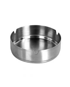 Inox ashtray Dia.10xH3cm