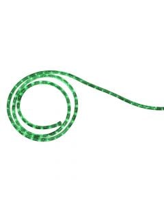 DECORATION ROPE LIGHTT,36 BULB/M, GREEN, 100M/COIL  OUTDOOR USE,