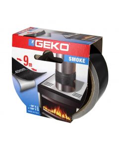 Adhesive aluminium tape, Geko, Smoke, 40 mm x 9 m, brown