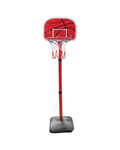 Basketball basket, adjustable height, 160 cm