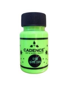 Boje Fluoreshente, Cadence, Glow in the Dark, 50 ml, ngjyra jeshile