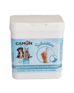 Disposable wipes for cleaning ears, Camon, 50 pieces