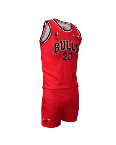 Uniforme basketbolli per femije, 4U Sports, Chicago Bulls, Jordan, masa 12 vjec, kostumi 1