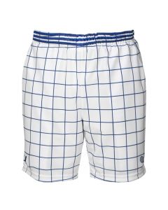 Tennis pants, 4U Sports, size XS, checkered, white