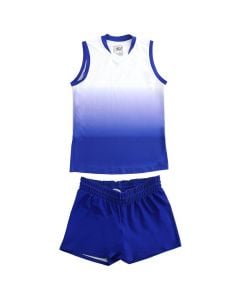 Uniforme volejbolli per femra, 4U Sports, XS, e bardhe me blu