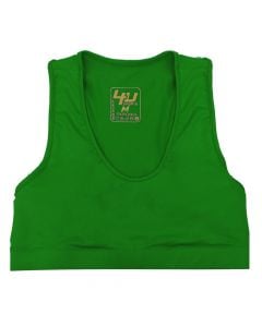 Crop top, 4U Sports, classic, size M, green color