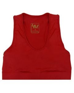 Crop top, 4U Sports, classic, size L, color red