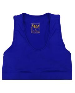 Crop top, 4U Sports, classic, size L, color blue