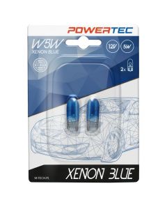 Llampa Powertec Xenon Blue W5W 12V Mt-Ptzxb12-B2