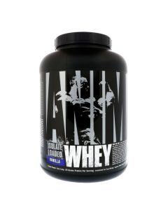 Proteine, Whey, Isolate, Animal, 2.27 kg, Vanilje, 25 g proteine per sherbim, 11.5 g amino acid, 5.5 g BCAA