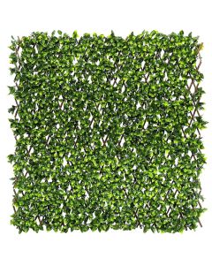 Gardh me gjethe artificiale, Giardino Verde, Laurel, 90 x 180 cm, 3.24 kg, 692 gjethe, ngjyra jeshile me nuanca