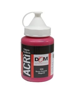 Boje akrilike, Dom, 250ml, Rosso Primario Magenta