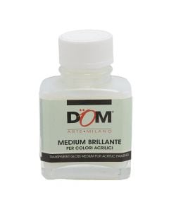 Medium for acrylic paint, Dom, 75ml, Brillante