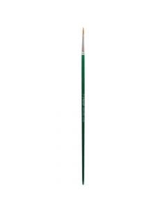 Painting brush, Dom, n.10, with synthetic fiber, round tip