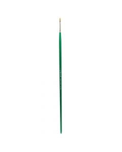 Painting brush, Dom, n.2, with synthetic fiber, flat tip