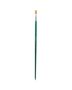 Painting brush, Dom, n.6, with synthetic thread, flat tip