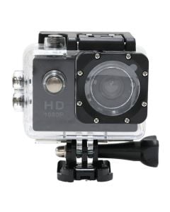 Camera,  2" screen, USB connection, HD 1080p resolution, 900mAH lithium battery, 30m waterproof