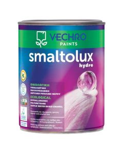 Ecological paint, Vechro, Smaltolux, TR base, 0.75L, white, 11-13 m²/lt, dilution 10% water, 2-3 hours drying