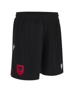 Shorts, Euro2024, for children, size S, red and black (1)