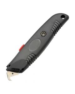 Knife, Blu-Max, trapezoidal tip, plastic body