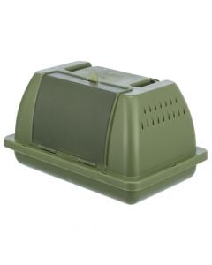 Pet carrier, Trixie, 24x15x16 cm, green color