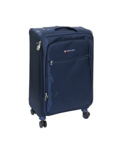 Valixhe udhëtimi, Wemge Sabre, tekstil, W27 x D39 x H68 cm, ngjyra blu