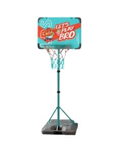 Basketball hoop, adjustable height, for children