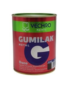 Paint for metal, Vechro Gumilak, 750ml, brown 615, 14-16 m²/lt, 2-3 hours drying time